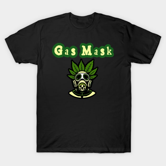 Gas Mask T-Shirt by Jaymz Weiss Designz